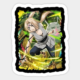 TSUNADE SENJU MERCH VTG Sticker